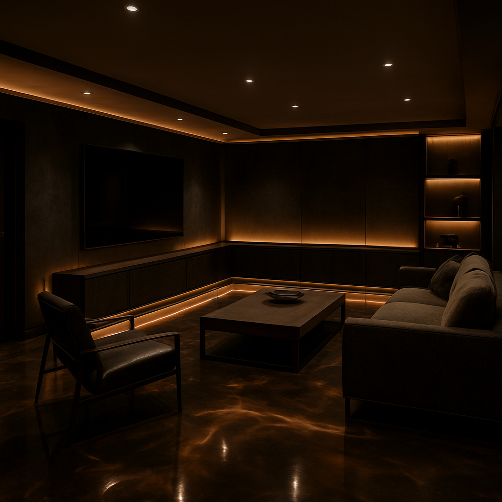 Finished Basements project in Castle Rock